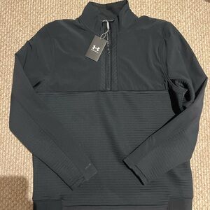 NWT Under Armour Storm Evolution Daytona Half Zip Long Sleeve Pullover Mens‎ L